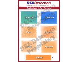 Explosives X-Ray Texture Poster | DSA Detection Part Number EPS1012
