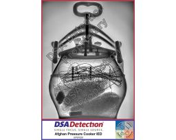 Afghan Pressure Cooker IED X-Ray Poster | DSA Detection Part Number EPS1020