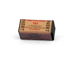 Inert TNT Block (0.5lb) | DSA Detection Part Number TSK4201