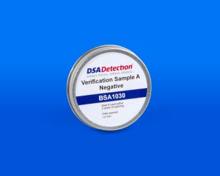 Verification Sample A - Negative | DSA Detection Part Number BSA1030