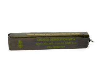 Inert Demolition Charge, M112 C4 Simulant | DSA Detection Part Number EODMNP3