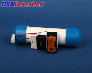Inert Large PVC Pipe with Vibration Sensor