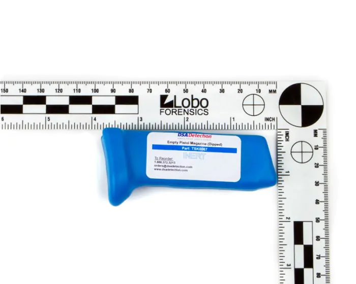 Inert Empty Pistol Magazine (Dipped) | DSA Detection Part Number TSK0067