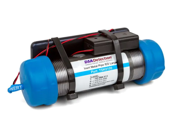 Inert Large Metal Pipe with Cell Phone Trigger | DSA Detection Part Number TSK1001